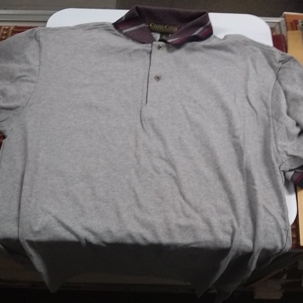Cross Creek Medium 100% Cotton Polo Shirt - NOS